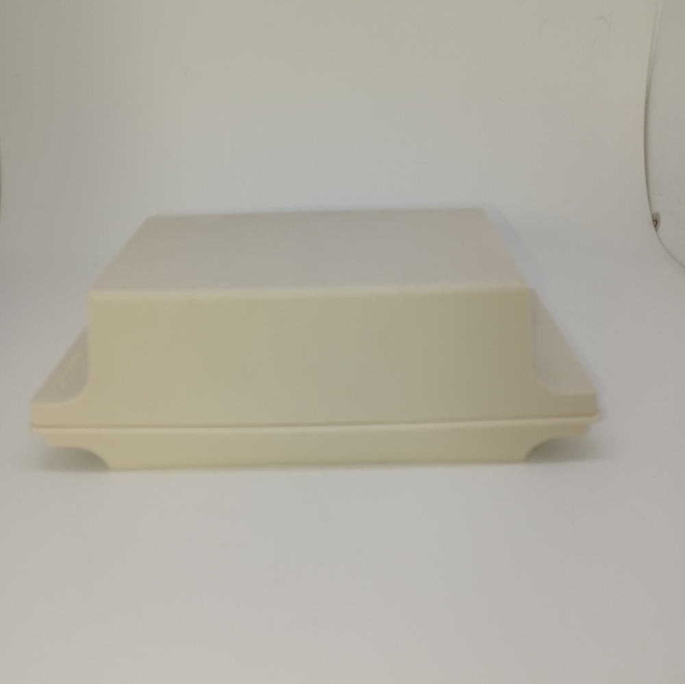 Vintage Tupperware Beige Butter Dish #1512-2